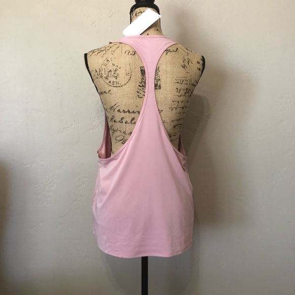 Fabletics Peggy Pink Racerback Tank Size L - Picture 6 of 8